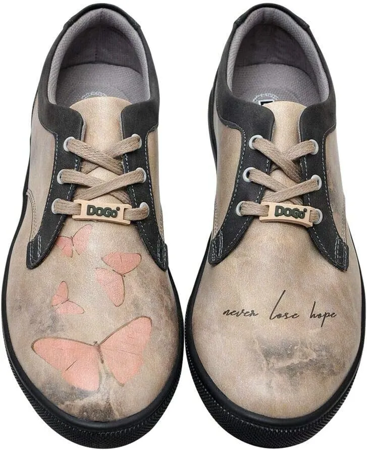 Personalize Your Life Cord - Lace Up Printed Women Sneakers - Chic, Elegant and Casual Style - Vegan, Environmentally Friendly and Handmade - Breathable Design