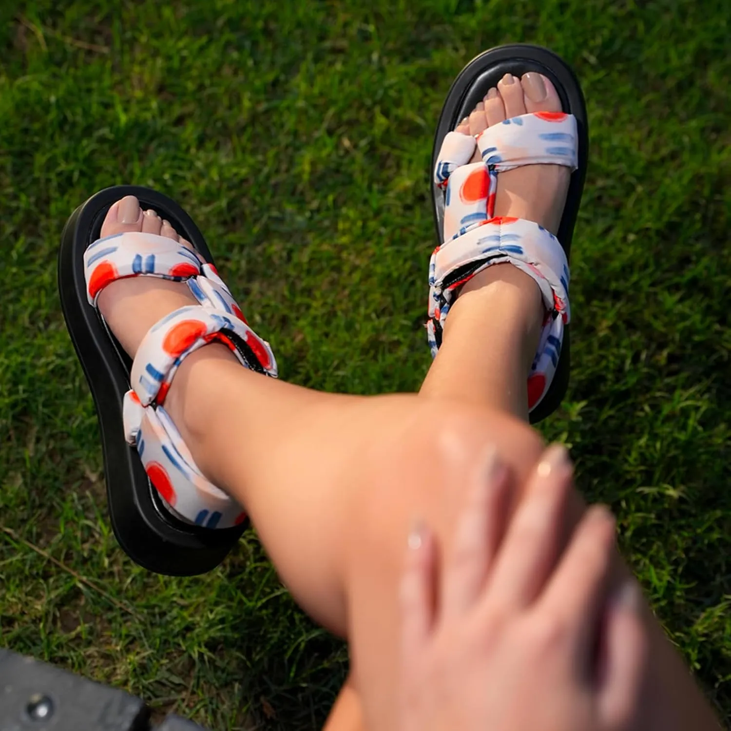 Platform Sandals Women - Vegan and Handmade Summer Sandals for Women