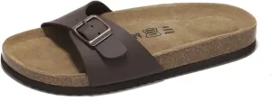Project Cloud Genuine Leather Womens Sandals - Memory Foam Beach Essentials Womens Slippers - Perfect Summer Sandals for Women 2025 (Bahama)