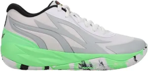 Puma Kids Boys Mb.02 Lo Lamel-O Basketball Sneakers Shoes - Grey, White - Size 6 M, 37941201