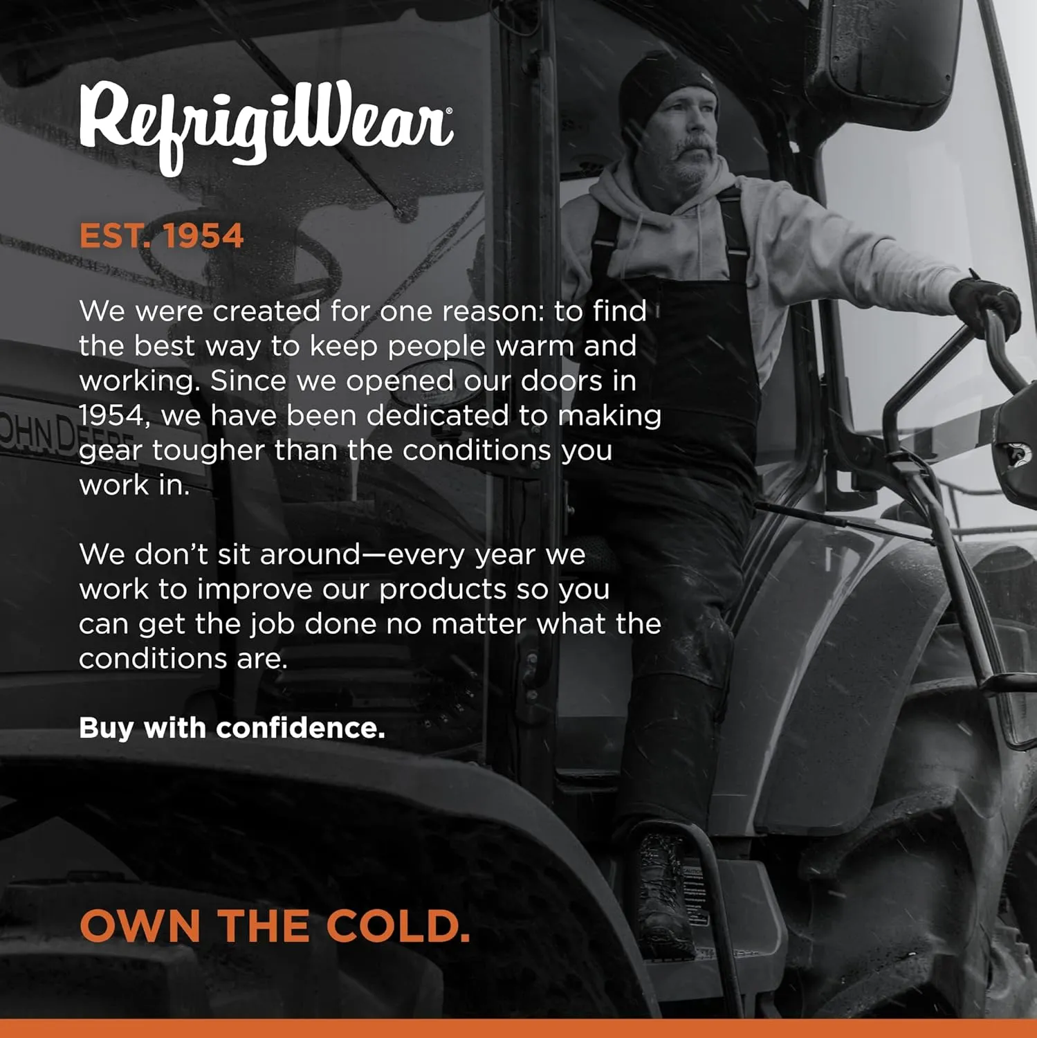 RefrigiWear Insulated Softshell High-Bib Overalls, -20°F Comfort Rating
