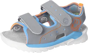 RICOSTA Children's Surf Sandals, Width: Wide (WMS), Washable, Graphit Sky 440, 28 EU
