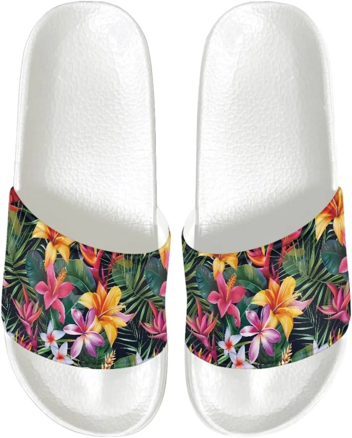 Sandals Slides for Women Fashion Summer Slippers Casual Beach Slides Non Slip Bathroom Slide Shoes