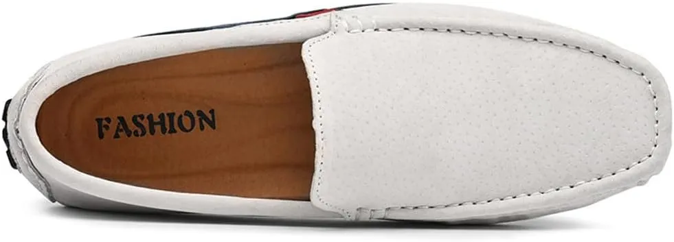 Santimon Men's Driving Shoes Loafers Moccasin Slip-On Boat Shoes for Men