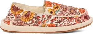 Sanuk Womens Donna Floral Quilt Loafers | Womens Shoes | Slip On Shoes for Women | Women's Slip-on Loafers | Memory Foam Footbed