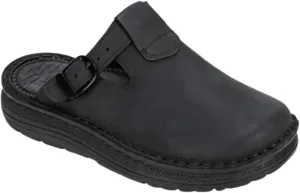Sawyer - Leather Clog-Toe Sandal - Womens Sandals