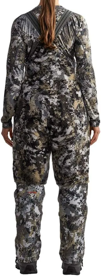 Sitka Women's Hunting Camo Windproof Insulated Fanatic Bib
