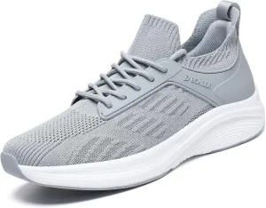 Slip on Casual Walking Shoes Workout Jogger Running Shoes Gym Fashion Sneakers for Men Women Breathable-Lightweight-Comfortable