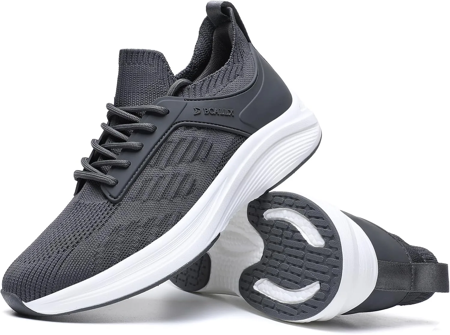 Slip on Casual Walking Shoes Workout Jogger Running Shoes Gym Fashion Sneakers for Men Women Breathable-Lightweight-Comfortable