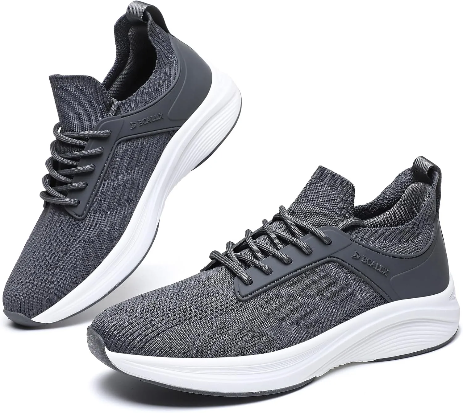 Slip on Casual Walking Shoes Workout Jogger Running Shoes Gym Fashion Sneakers for Men Women Breathable-Lightweight-Comfortable