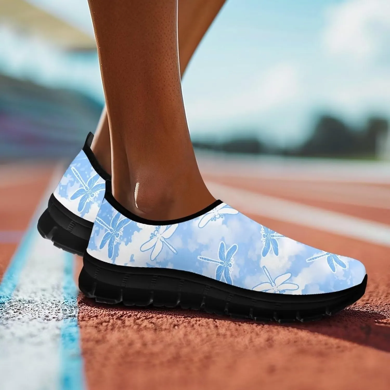 Sneakers for Women Casual Flat Low Top Loafers Running Shoes Breathable Soft Lightweight Outdoor Walking Sneaker for Women US 5.5-11.5