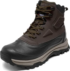 Snow Boots for Men Insulated Waterproof Construction Winter Hiking Boots