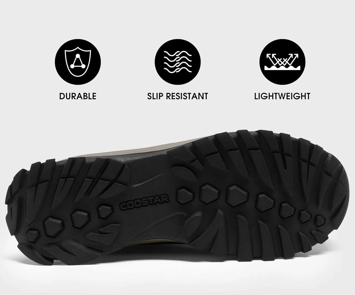 Snow Boots for Men Insulated Waterproof Construction Winter Hiking Boots