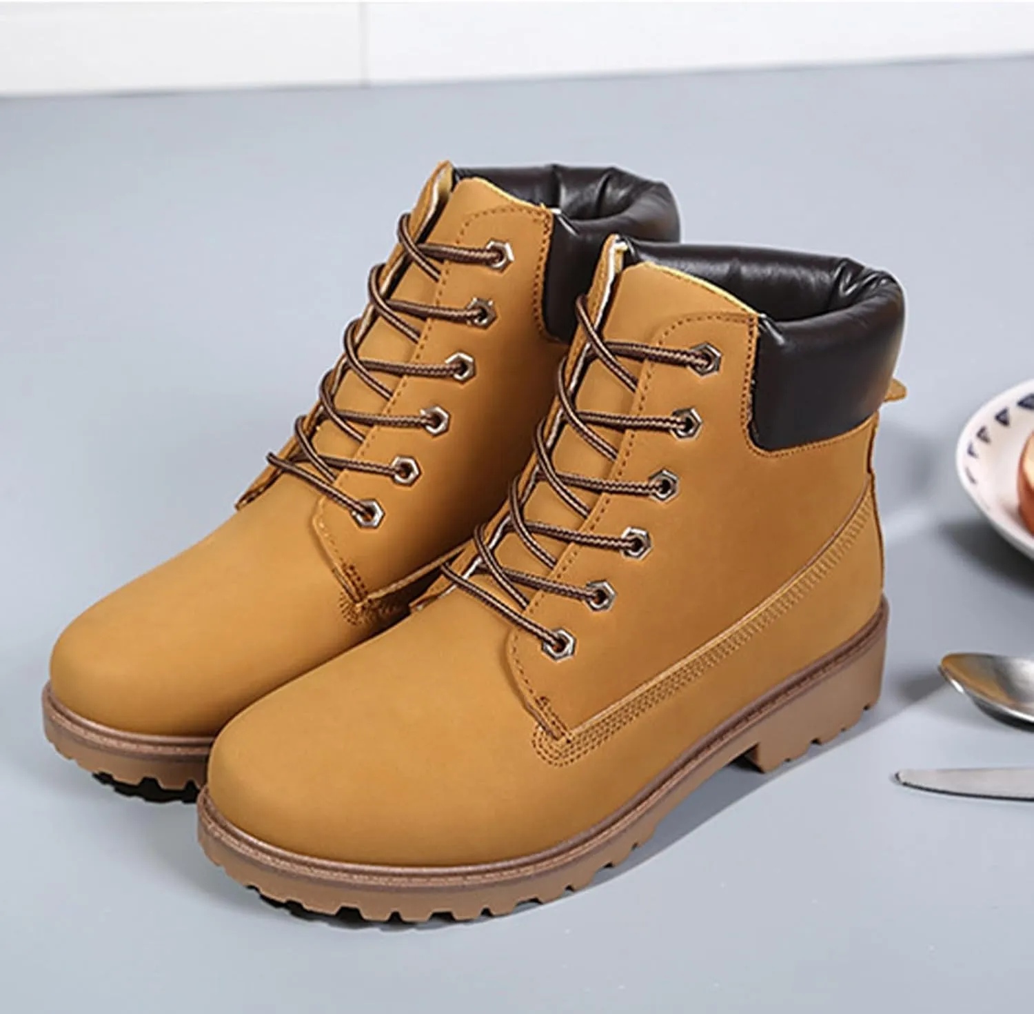 Snow Shoes For Women Cute Winter Boots Women Outdoor Ski Boots Thickening Extra Wide with Boots Women