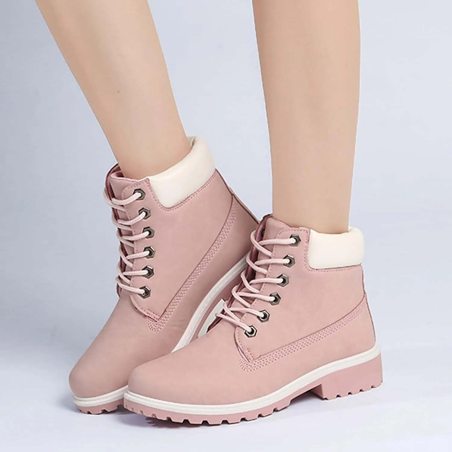 Snow Shoes For Women Cute Winter Boots Women Outdoor Ski Boots Thickening Extra Wide with Boots Women