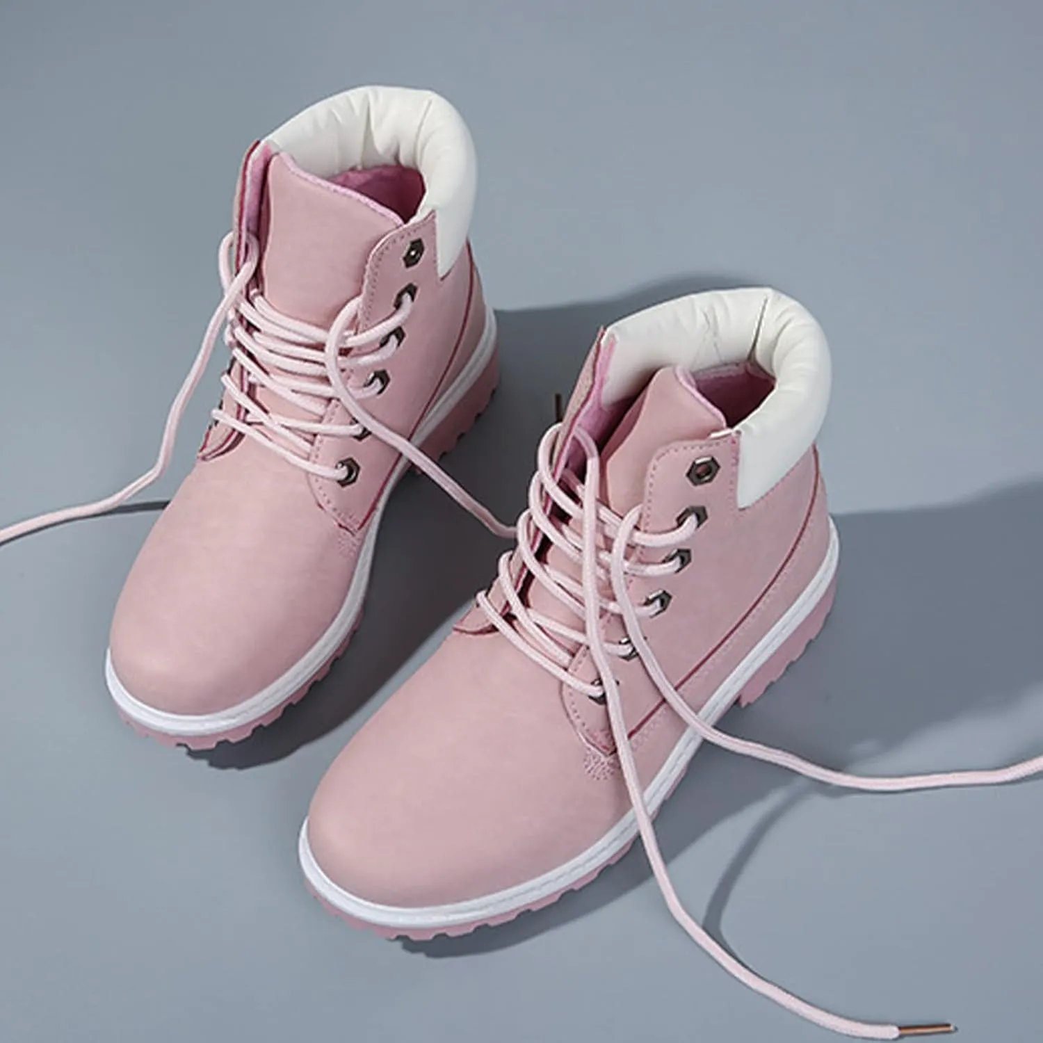 Snow Shoes For Women Cute Winter Boots Women Outdoor Ski Boots Thickening Extra Wide with Boots Women