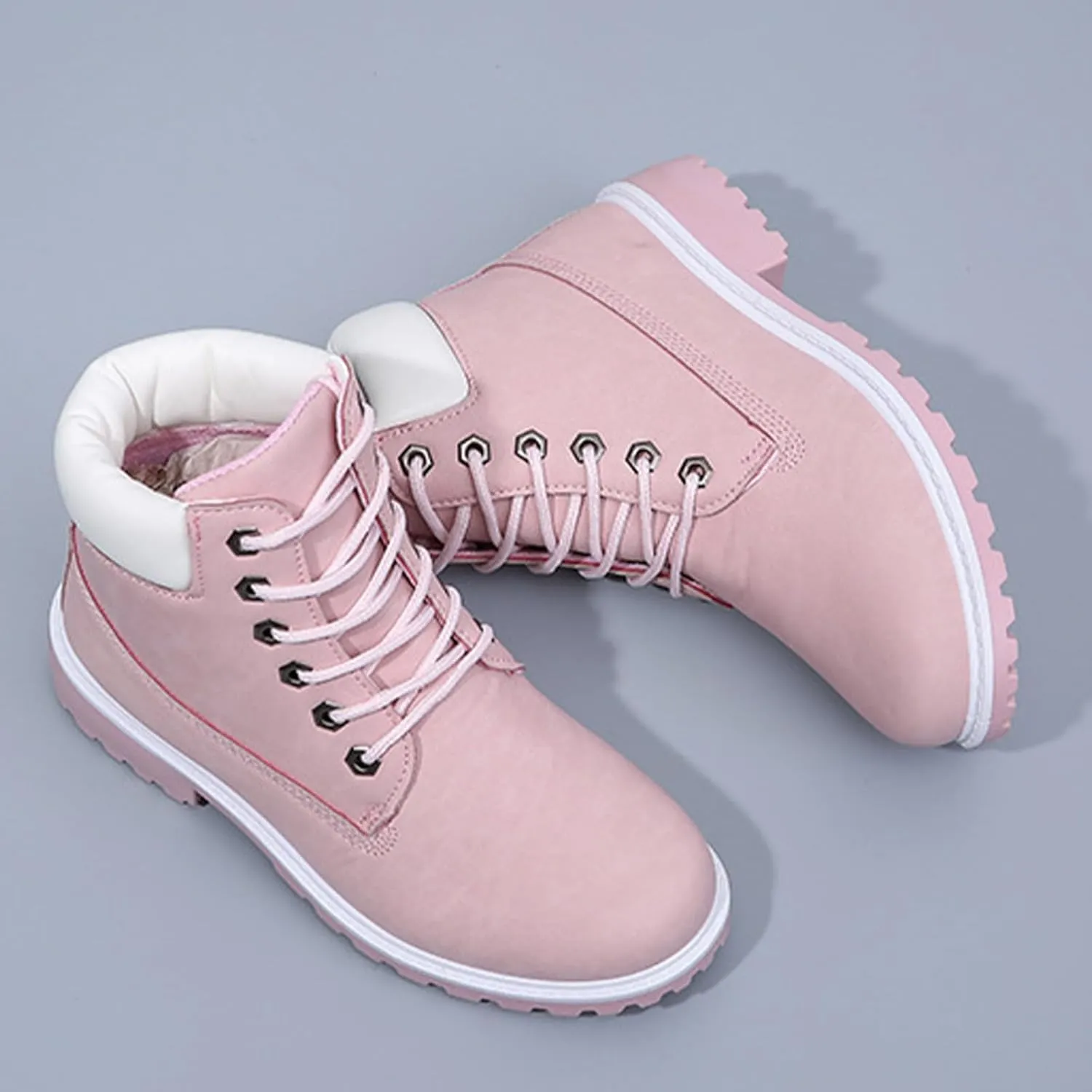 Snow Shoes For Women Cute Winter Boots Women Outdoor Ski Boots Thickening Extra Wide with Boots Women