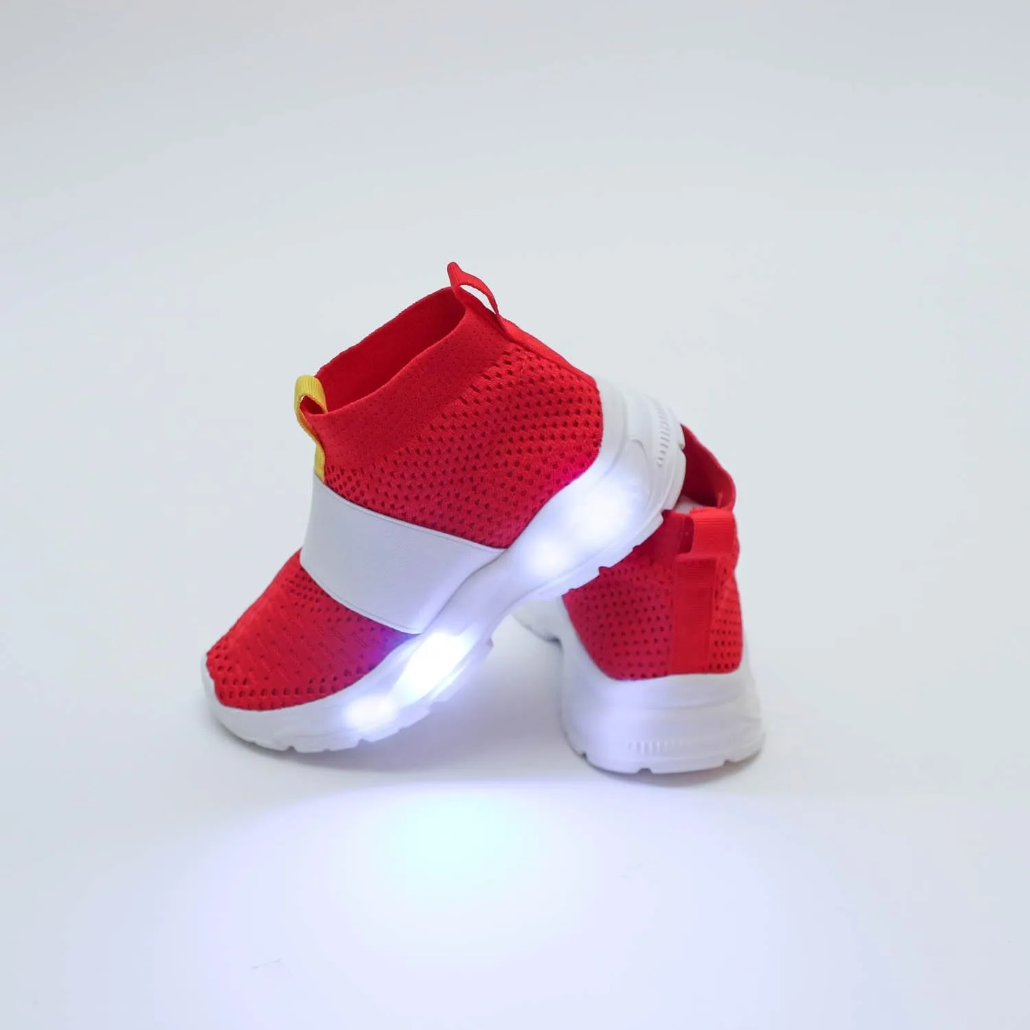 Sonic Light Up Shoes, Sonik Shoes for Boys and Girls with Light up LED Sole, Lightweight and Breathable Sonik Sneakers for Running and Walking, Toddler and Youth Sizes
