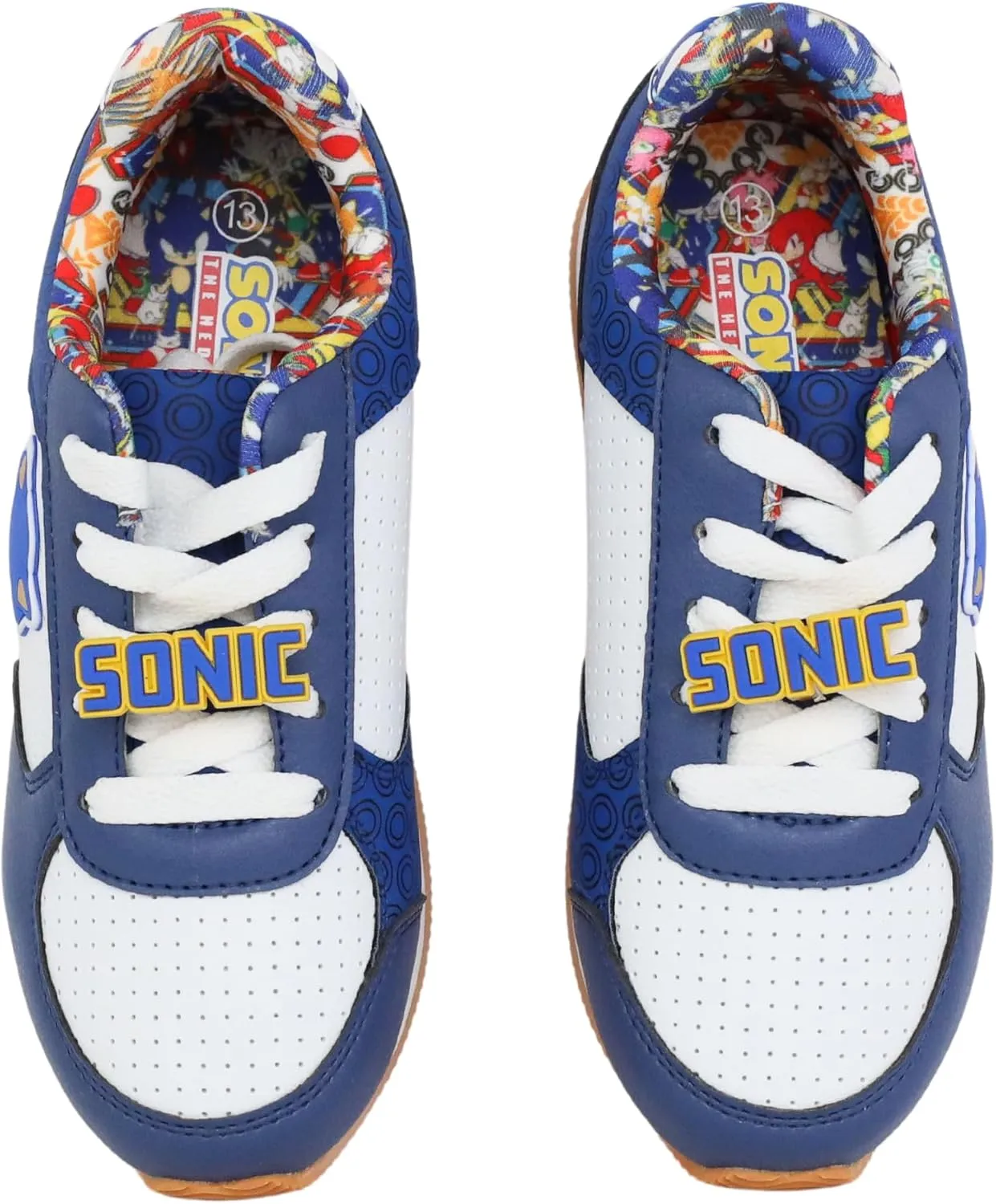 Sonic The Hedgehog Kids Indoor/Outdoor Slippers