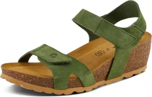 Spring Step BABYBELL Women's Wedge Sandals - Dual Hook and Loop Adjustability, Footbed Molds for Maximum Support