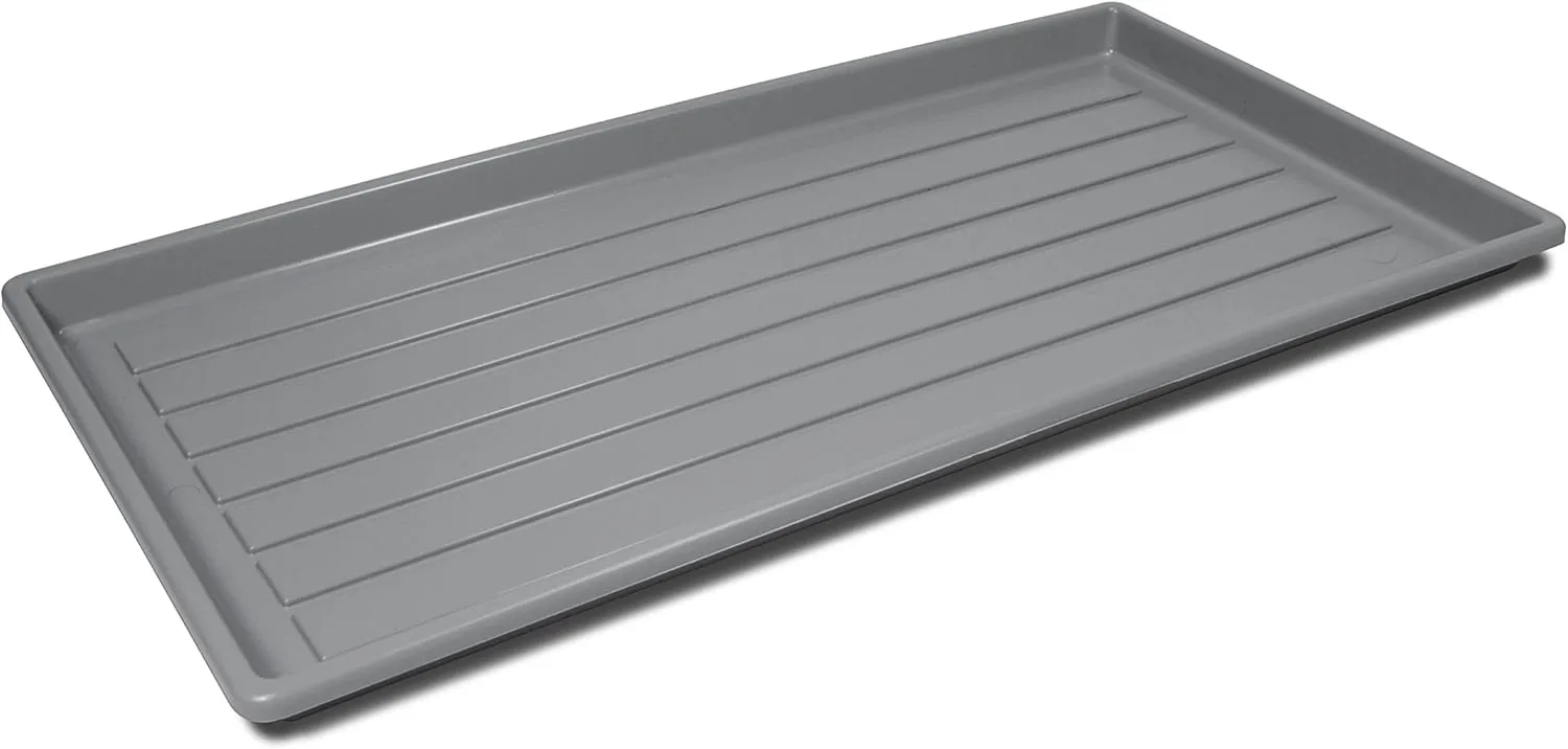 Storex Boot and Shoe Household Utility Tray, Grey (00801U01C)