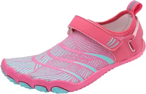 Suxi Shoes Women's Breathable Swimming and Diving Shoes Wading Five Finger Jumping Rope Shoes Sneaker Guards Womens