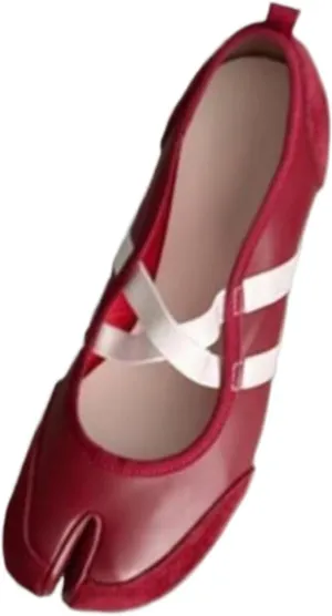 Tabi Shoes Split Toe Leather Mary Janes Flats with Laces for Women Girls Ballet Summer Sandals Non Slip Lightweight Round Toe Wide Width Casual Cute Y2K Kawaii Pumps Spring Fall Outdoors