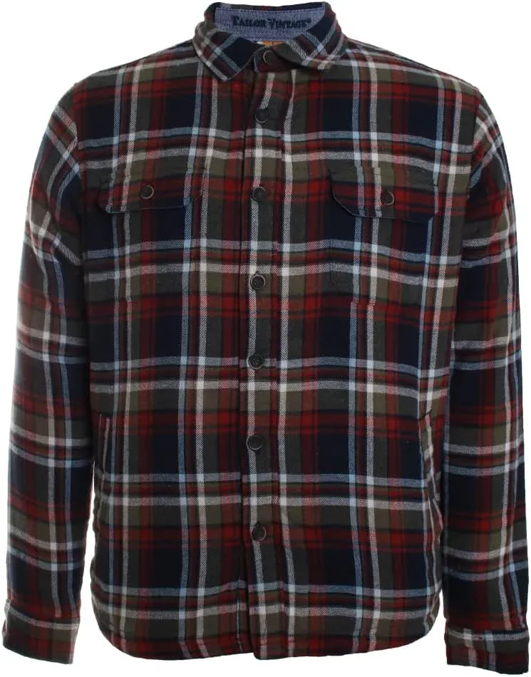 Tailor Vintage Countryside Plaid Button-Down Shirt