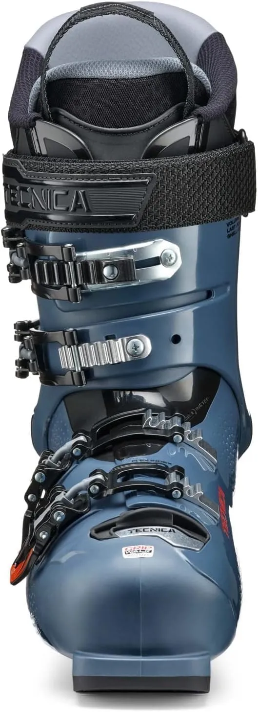 Tecnica Mens C.A.S. Shell Mach Sport Hv High Volume 90 Ski Boots for Intermediate/Advanced Skiers