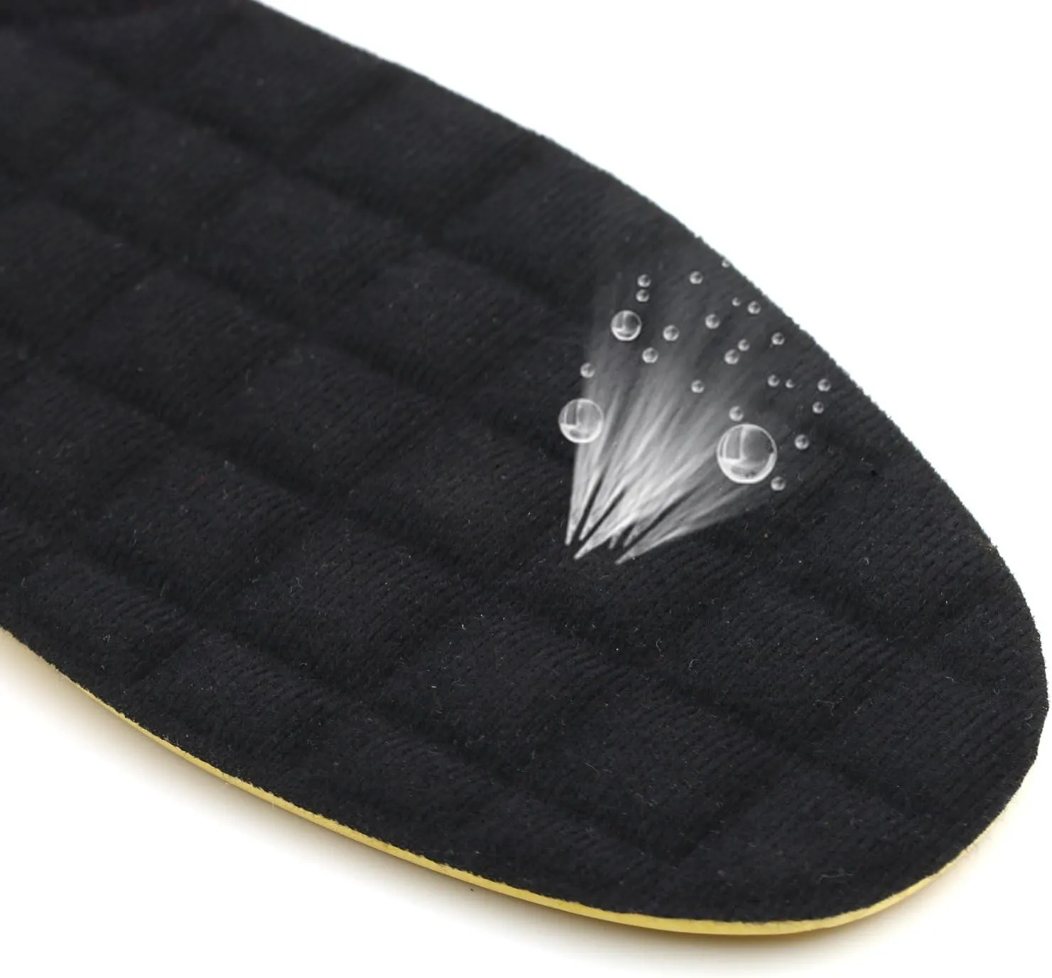 Thick Memory Foam Shoes Insert with Arch Support - Premium Cushioning Orthopedic Shoe Insoles for Heel Pain & Plantar Fasciitis, Running, Hiking, Working Men & Women (Black Size 9.5)