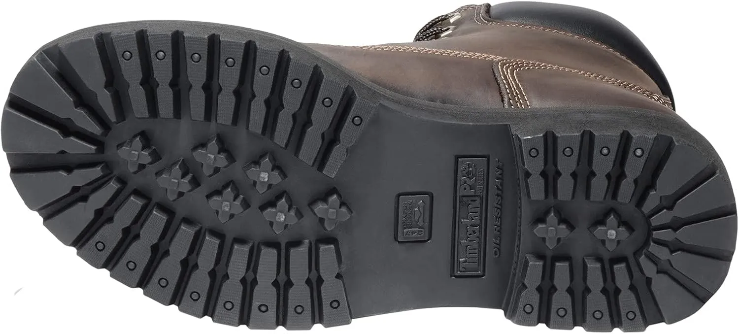 Timberland PRO mens Direct Attach 6 Inch Steel Safety Toe Waterproof Insulated