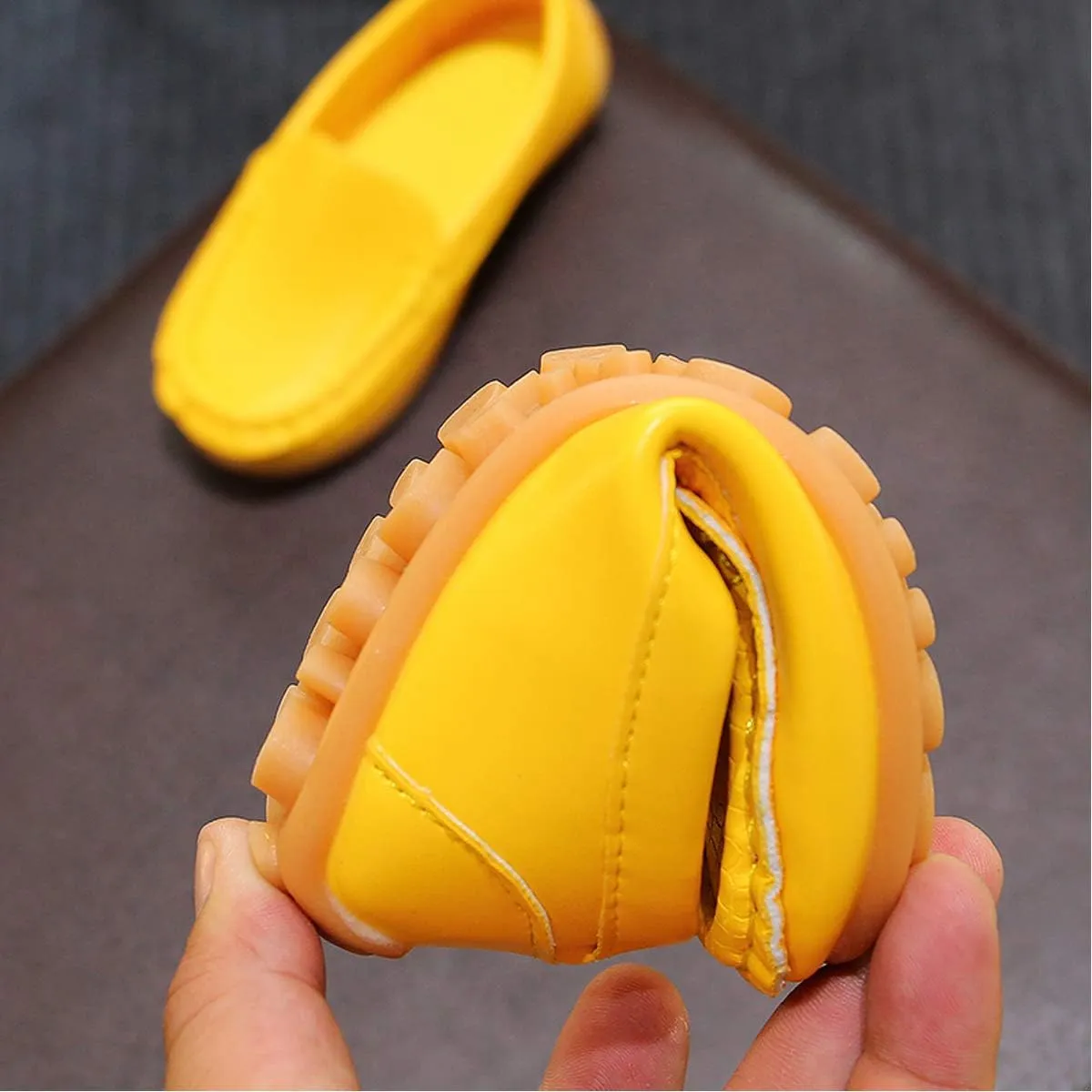 Toddler Slip-on Shoes Boys Loafers Candy Colors Girls Moccasins