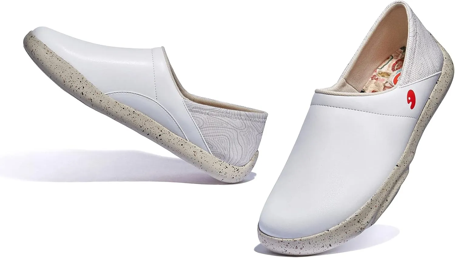 UIN Womens Loafers Casual Travel Barefoot Shoes Lightweight Comfort Slip On Sneakers Mojacar