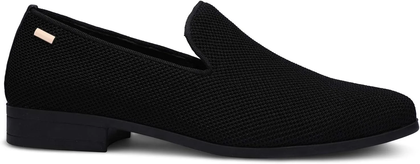 UUBARIS Mens Dress Loafers Tuxedo Suit Slip on Shoes