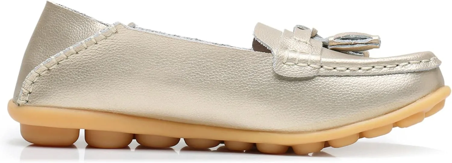 VenusCelia Women's Lantern Comfort Walking Flat Loafer