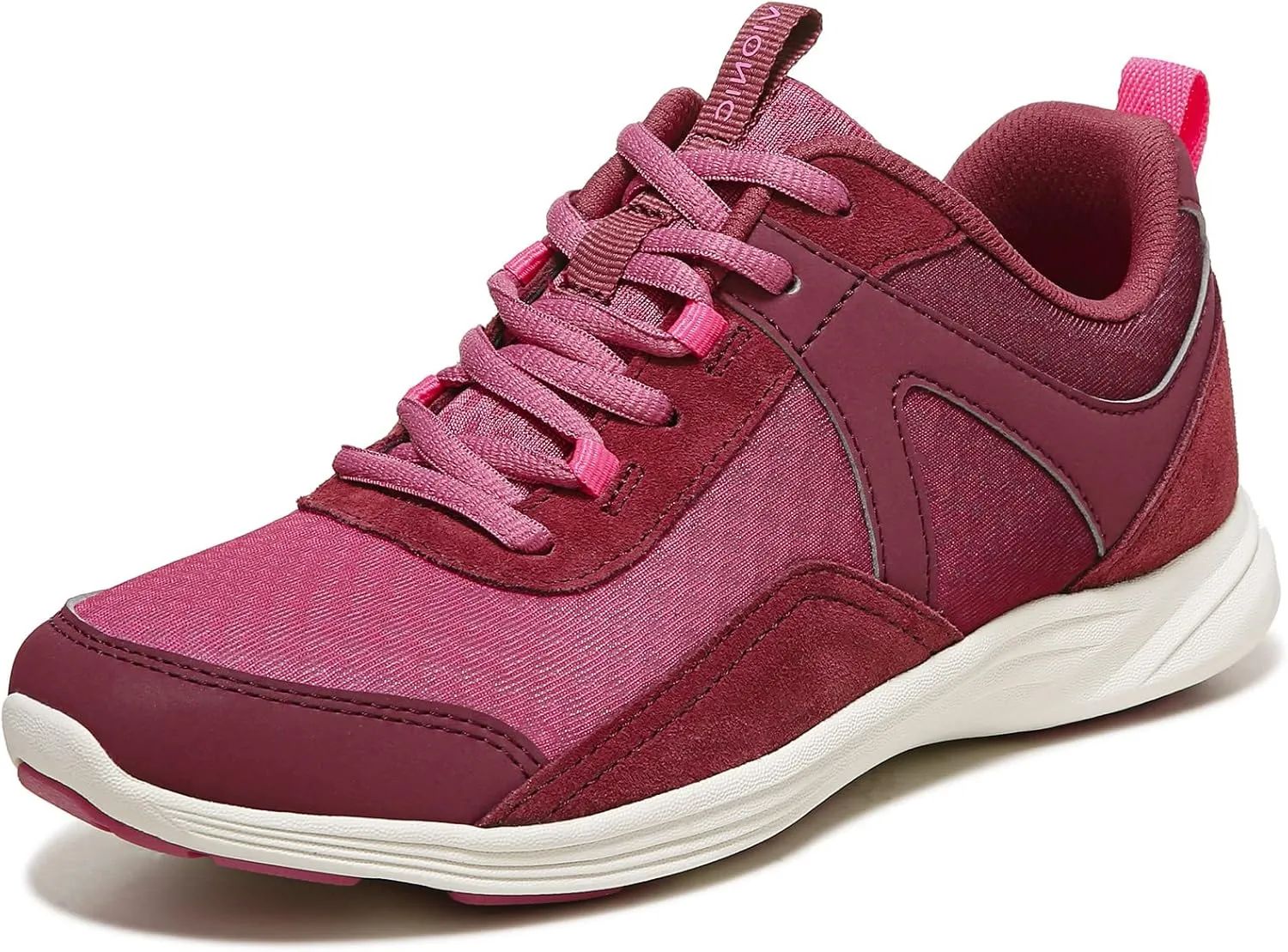 Vionic Women's Agile Chance Walking Sneakers-Supportive Lace-Up Sneakers That Include Three-Zone Comfort with Orthotic Insole Arch Support, Medium and Wide Fit, Sizes 5-12