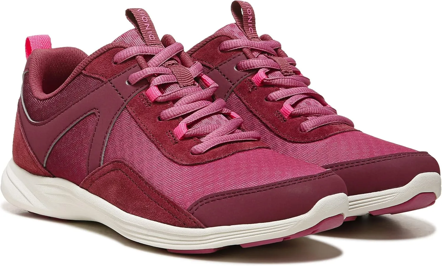 Vionic Women's Agile Chance Walking Sneakers-Supportive Lace-Up Sneakers That Include Three-Zone Comfort with Orthotic Insole Arch Support, Medium and Wide Fit, Sizes 5-12