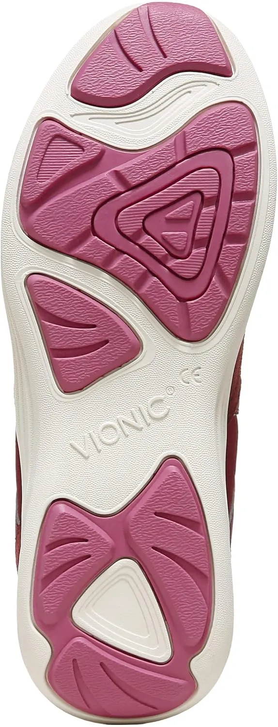 Vionic Women's Agile Chance Walking Sneakers-Supportive Lace-Up Sneakers That Include Three-Zone Comfort with Orthotic Insole Arch Support, Medium and Wide Fit, Sizes 5-12