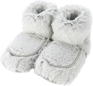 Warmies®Fully Heatable Wellness Boots Scented with French Lavender - Grey Marshmallow