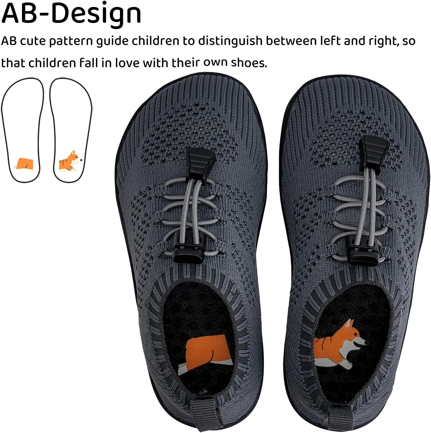 WateLves Water Shoes for Toddler Little Kid Minimalist Wide Barefoot Zero Drop Sole Splay Naturally Aqua Sneakers Boys Girls