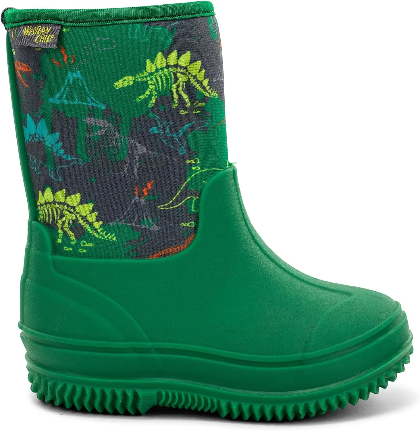 Western Chief Kids Freestyle Neoprene Outdoor Boot, Lightweight, Kid Friendly for Boys and Girls Waterproof Boot for Rain, Mud, Cold Weather, Snow