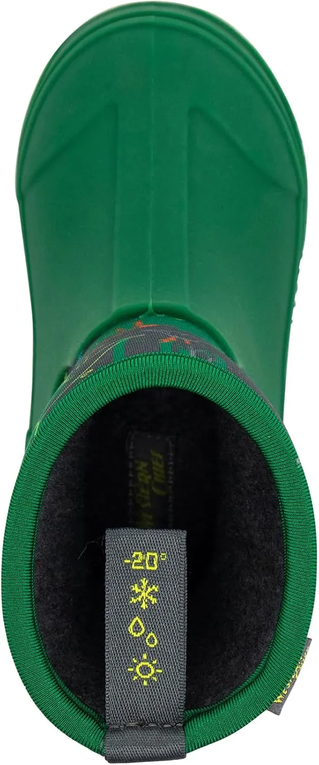 Western Chief Kids Freestyle Neoprene Outdoor Boot, Lightweight, Kid Friendly for Boys and Girls Waterproof Boot for Rain, Mud, Cold Weather, Snow