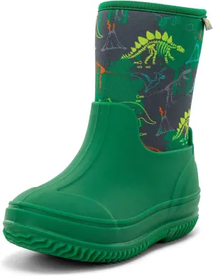Western Chief Kids Freestyle Neoprene Outdoor Boot, Lightweight, Kid Friendly for Boys and Girls Waterproof Boot for Rain, Mud, Cold Weather, Snow
