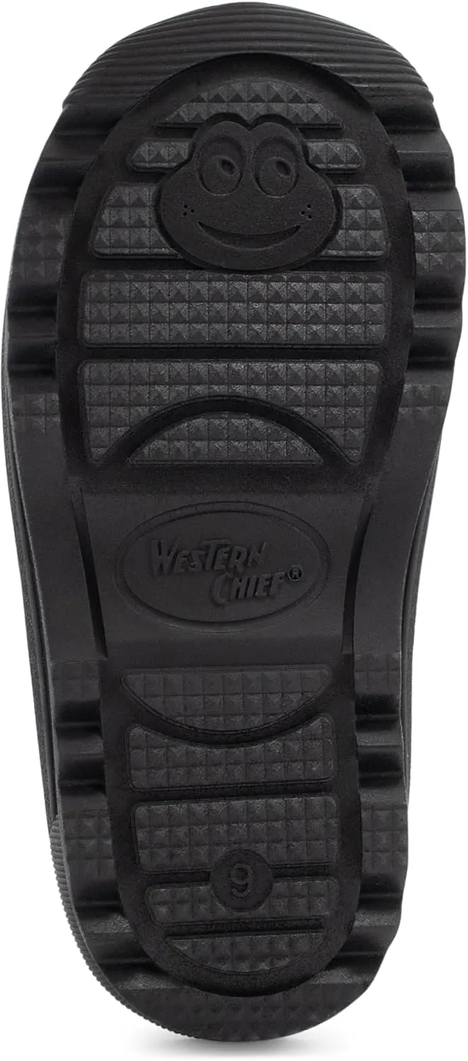Western Chief Kids Traverse Neoprene Cold Weather Boots – Waterproof, Insulated, Warm, and Comfortable Winter Boots for Girls & Boys, – Kids Rubber Rain Boots with Fleece Lining
