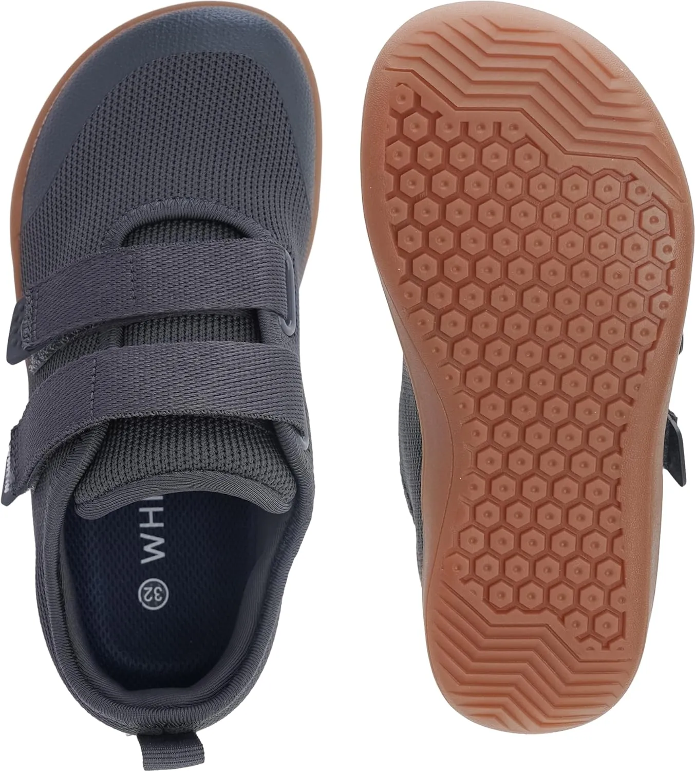 WHITIN Toddler/Little Kid Wide Barefoot Shoes | Minimalist Sneakers for Boys/Girls | Zero-Drop Healthy Sole | Natural to Grow