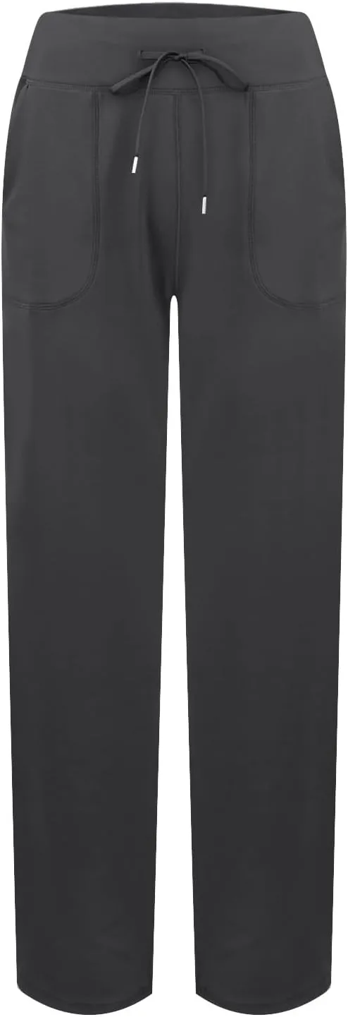Wide Leg Yoga Pants for Women Stretch High Waisted Bootcut Leggings Tummy Control Flare Pants Comfy Trousers Pants