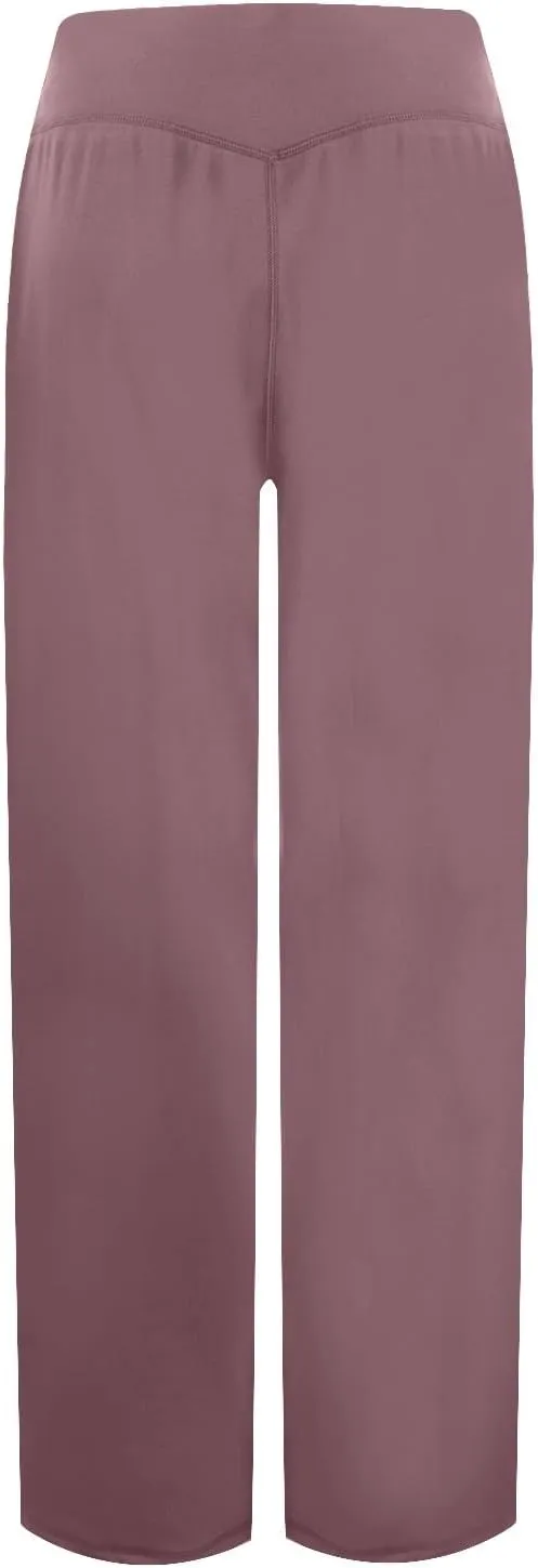Wide Leg Yoga Pants for Women Stretch High Waisted Bootcut Leggings Tummy Control Flare Pants Comfy Trousers Pants