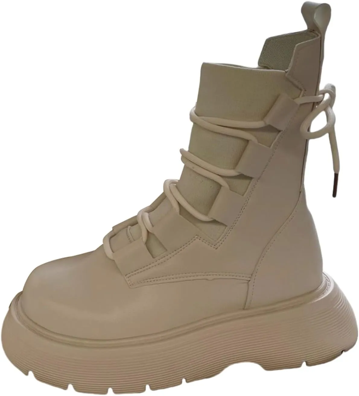 Winter Boots for Women Waterproof Fuzzy Snow Boots Casual Plush Lined Thermal Non Slip Wedge Mid Calf Boots