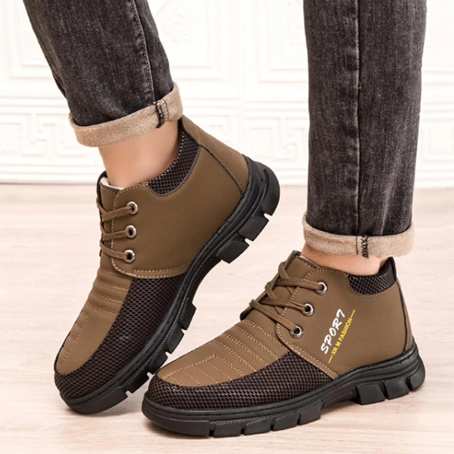 Winter Snow Boots Soft Insole Warm Ankle Boots Non Slip Waterproof Insulated Outdoor Anti-Slip Booties