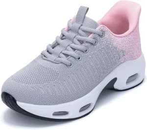 Women Air Slip on Walking Shoes Comfortable Tennis Sneakers Runnig Gym Athletic Workout Jogging Footwear US 6-11
